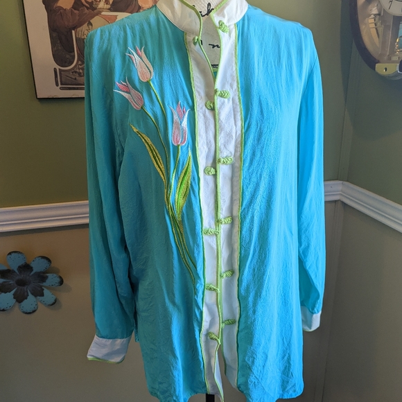 Bob Mackie wearable art jacket set - Picture 12 of 15
